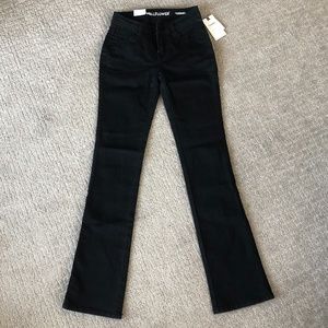 Wallflower Legendary Slim Bootcut Juniors Black Jeans
